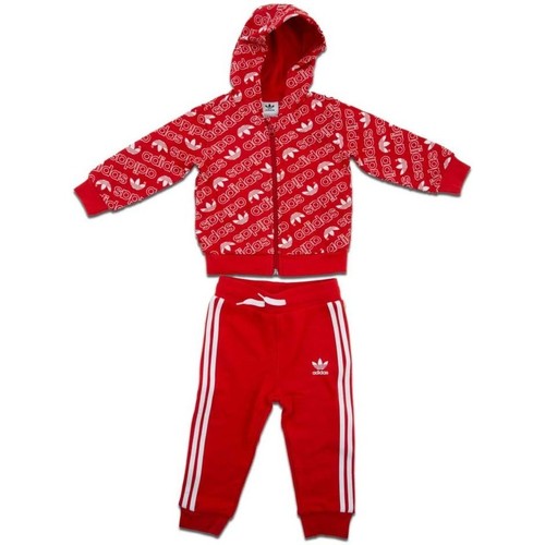 Kleidung Jungen Jogginganzüge adidas Originals Sport I M TRF FZ Hoody Kids Rot DJ2700 Other