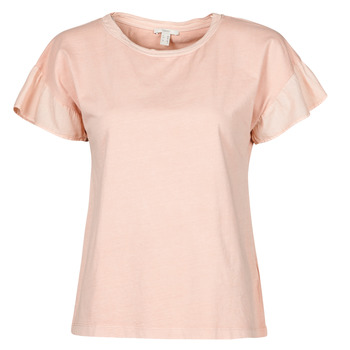 Kleidung Damen T-Shirts Esprit T-SHIRTS Rosa