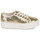 Schuhe Damen Sneaker Low Yurban SUPERTELA Gold