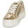 Schuhe Damen Sneaker Low Yurban SUPERTELA Gold