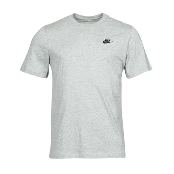 Kleidung Herren T-Shirts Nike NSCLUB TEE Grau / Schwarz