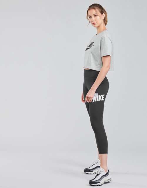 Nike NSTEE ESSNTL CRP ICN FTR Grau / Schwarz - Kleidung T-Shirts Damen 1999 