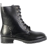 Schuhe Damen Boots The Divine Factory 157550 Schwarz