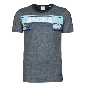 Kleidung Herren T-Shirts Jack & Jones JCONICCO Marine