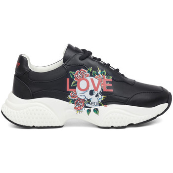 Schuhe Damen Sneaker Low Ed Hardy - Insert runner-love black/white Schwarz