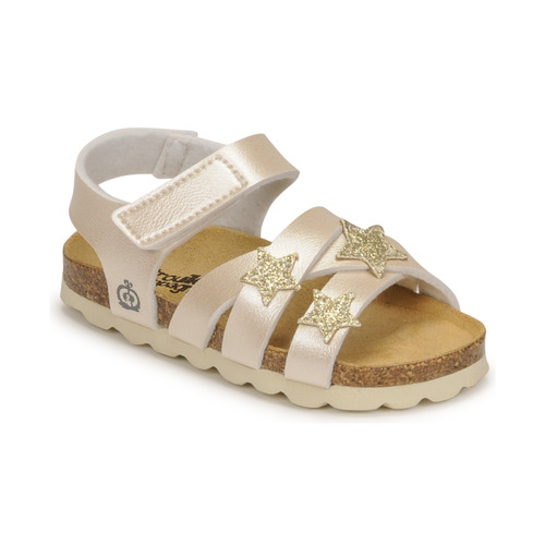 Schuhe Mädchen Sandalen / Sandaletten Citrouille et Compagnie OKILIA Gold