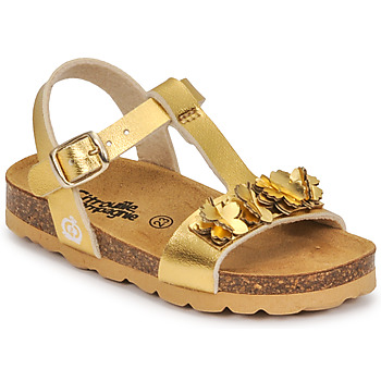 Schuhe Mädchen Sandalen / Sandaletten Citrouille et Compagnie KAPIBA Gold