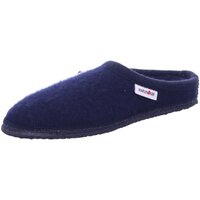 Schuhe Herren Hausschuhe Haflinger Alaska Walktoffel Kaschmir 611103 blau
