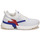 Schuhe Damen Sneaker Low Skechers SPLIT/OVERPASS Weiss / Blau / Rot