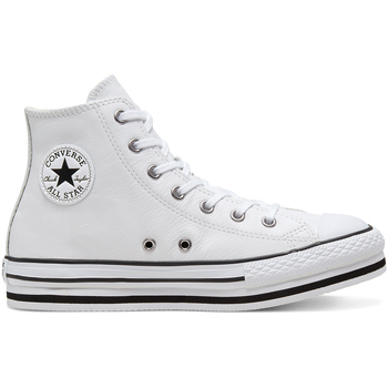 Schuhe Kinder Sneaker Converse 666392C Weiss