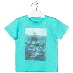 Kleidung Kinder T-Shirts Losan 015-1018AL Grün