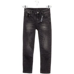 Kleidung Kinder Slim Fit Jeans Losan 023-9000AL Schwarz