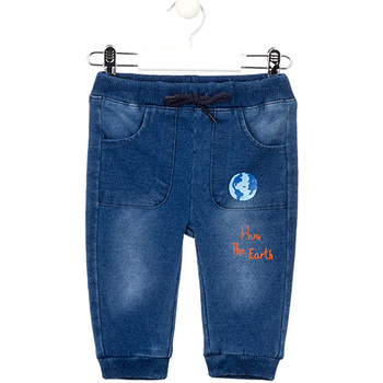 Kleidung Mädchen Slim Fit Jeans Losan 027-6017AL Blau