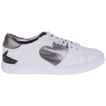 Schuhe Damen Sneaker Low Fornarina PI18AN1059VA06 Weiß
