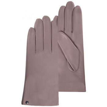 Accessoires Damen Handschuhe Isotoner gants femme cuir doublés soie Parme 68285 Violett