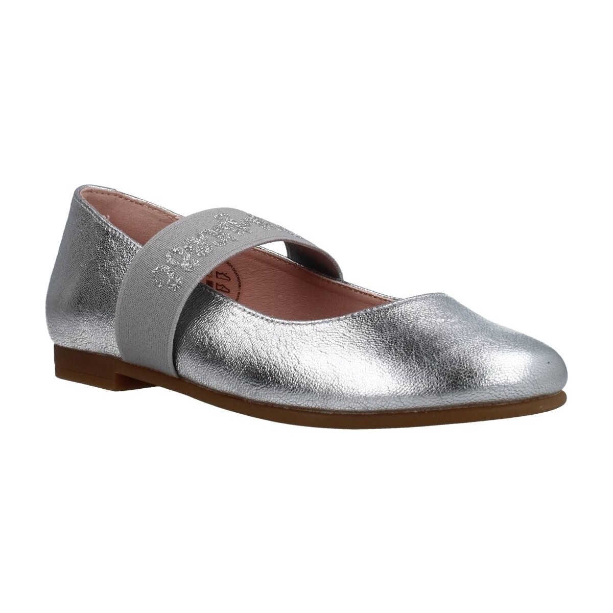 Schuhe Mädchen Derby-Schuhe & Richelieu Garvalin 202605 Silbern