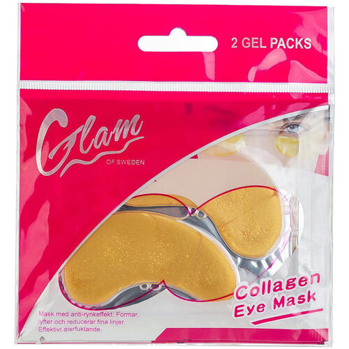 Accessoires Damen Masken Glam Of Sweden Mask Gold Eye 8 X 2 Gr 