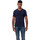 Kleidung Herren T-Shirts Kaporal Pack x2 shirts Gift navyre col v Blau