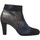 Schuhe Damen Low Boots Brenda Zaro F97563 Blau