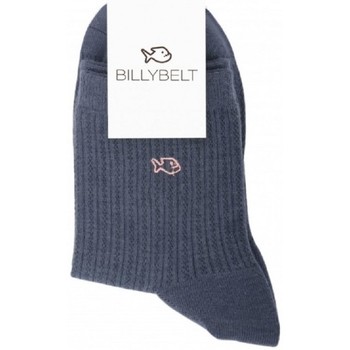 Unterwäsche Damen Socken & Strümpfe Billybelt Chaussettes Femme coton Dentelles Grise Grau
