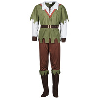Kleidung Herren Verkleidungen Fun Costumes COSTUME ADULTE FOREST HUNTER Multicolor