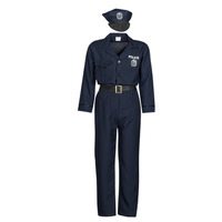 Kleidung Herren Verkleidungen Fun Costumes COSTUME ADULTE OFFICIER DE POLICE Multicolor
