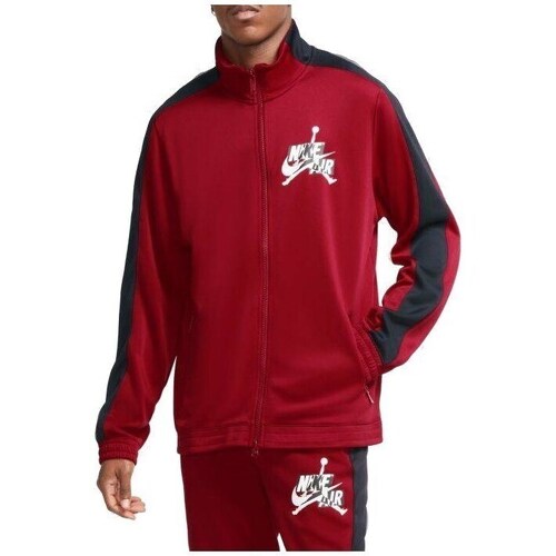 Kleidung Herren Sweatshirts Nike Air Jordan Jumpman Classics Trickot Warmup Jacket Rot