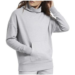 Kleidung Damen Sweatshirts Reebok Sport TE Textured Warm Coverup Grau