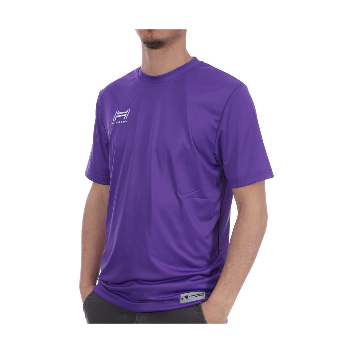 Kleidung Herren T-Shirts & Poloshirts Hungaria H-15TMUUBA00 Violett