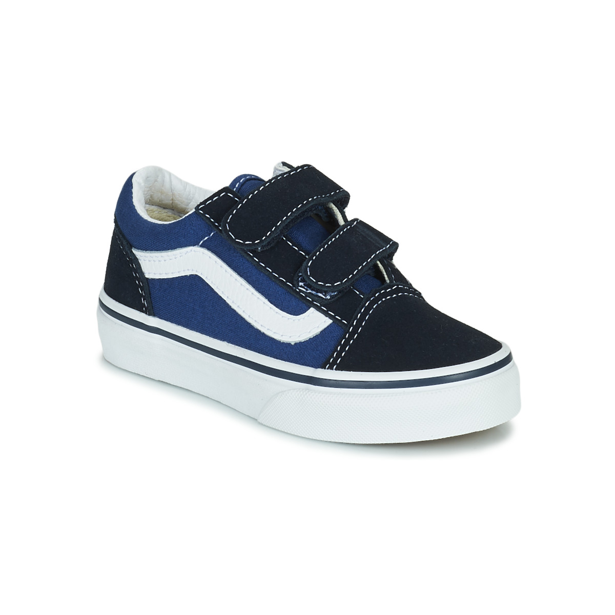 Schuhe Kinder Sneaker Low Vans OLD SKOOL V Blau