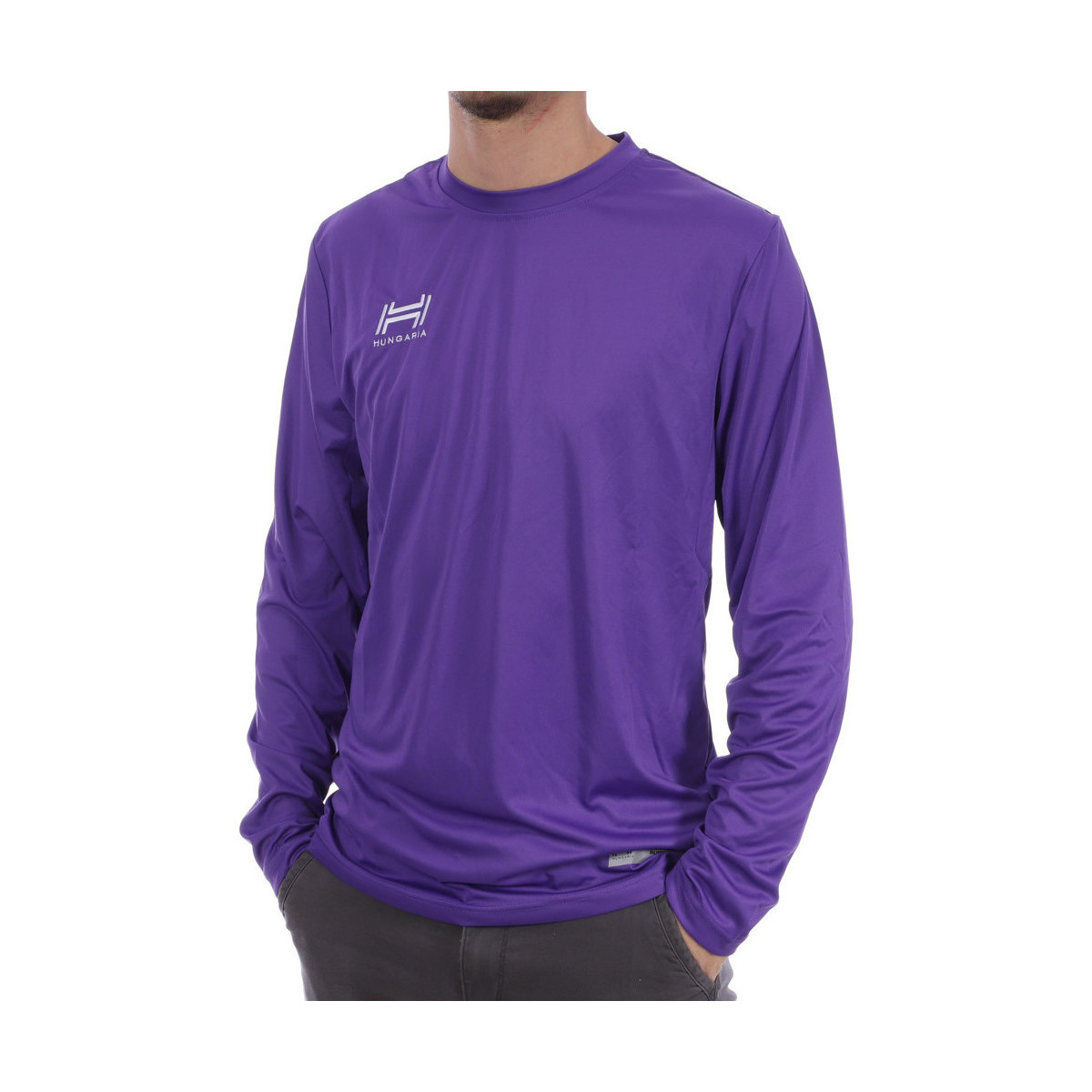 Kleidung Herren T-Shirts & Poloshirts Hungaria H-15TMUUCA00 Violett