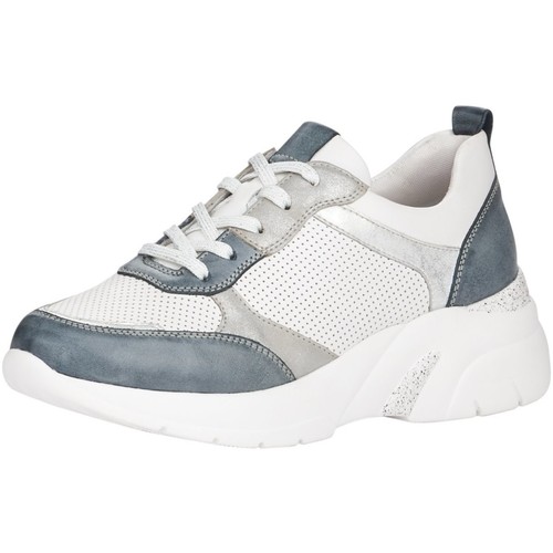 Schuhe Damen Sneaker Remonte D4100-81,whitepazifik/ice/rein D4100-81 Blau