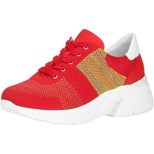 Schuhe Damen Sneaker Low Remonte D4103-33 Rot
