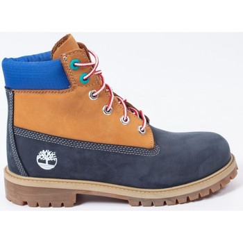 Schuhe Damen Boots Timberland Premium 6 Blau