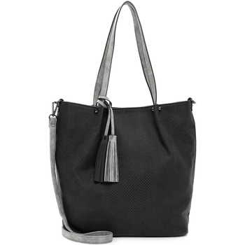 Taschen Damen Shopper / Einkaufstasche Emily & Noah Shopper Bag in Bag Surprise Schwarz
