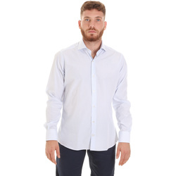 Kleidung Herren Langärmelige Hemden Les Copains 20P.922 P3196SL Weiß