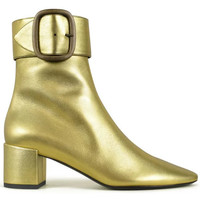 Schuhe Damen Stiefel Saint Laurent  Gold