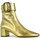 Schuhe Damen Stiefel Saint Laurent  Gold