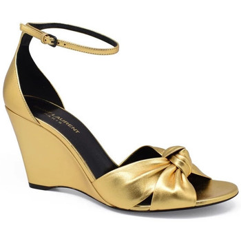 Schuhe Damen Sandalen / Sandaletten Saint Laurent  Gold