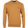 Kleidung Herren Pullover Timberland LS Williams River Cotton Crew Sweater Braun