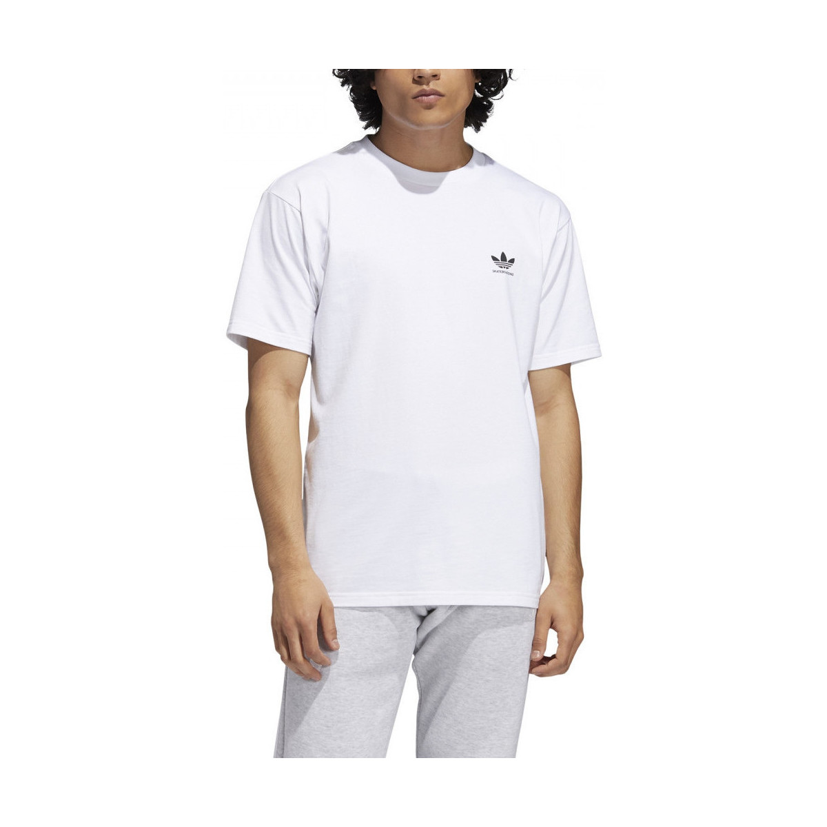Kleidung Herren T-Shirts & Poloshirts adidas Originals 2.0 logo ss tee Weiss