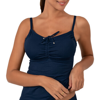 Kleidung Damen Bikini Ober- und Unterteile Sun Playa 700 MARINE HAUT Blau