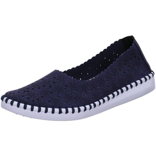 Schuhe Damen Slipper Scandi Slipper 221-0014-Z4 Blau
