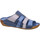 Schuhe Damen Pantoletten / Clogs Gemini Pantoletten 032156-02 800 Blau