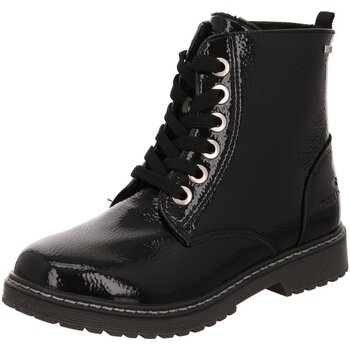Schuhe Mädchen Boots Tom Tailor Schnuerstiefel 2171001 BLACK schwarz