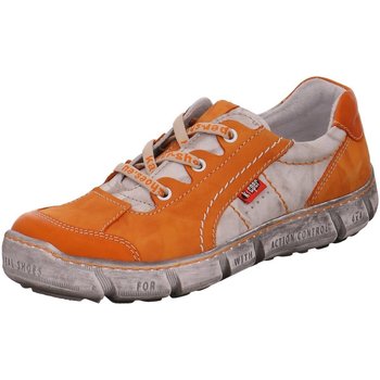 Schuhe Damen Sneaker Low Kacper Schnuerschuhe 2-1356 346+705+750 orange