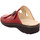 Schuhe Damen Pantoletten / Clogs Longo Pantoletten Exclusivmarke 1006390 Rot