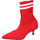 Schuhe Damen Low Boots Olga Rubini BJ427 Rot