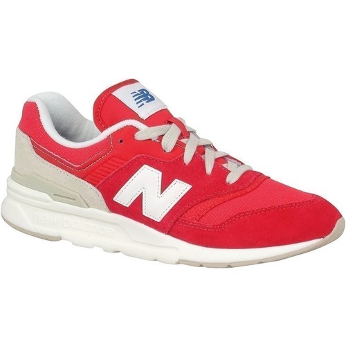 Schuhe Kinder Sneaker Low New Balance 997 Weiß, Rot