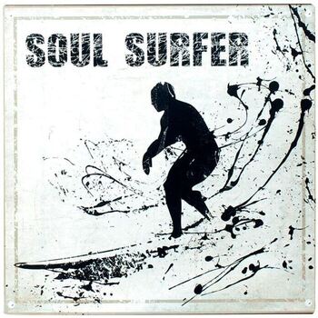 Home Statuetten und Figuren Signes Grimalt Wandteller -Soul Surfer Multicolor